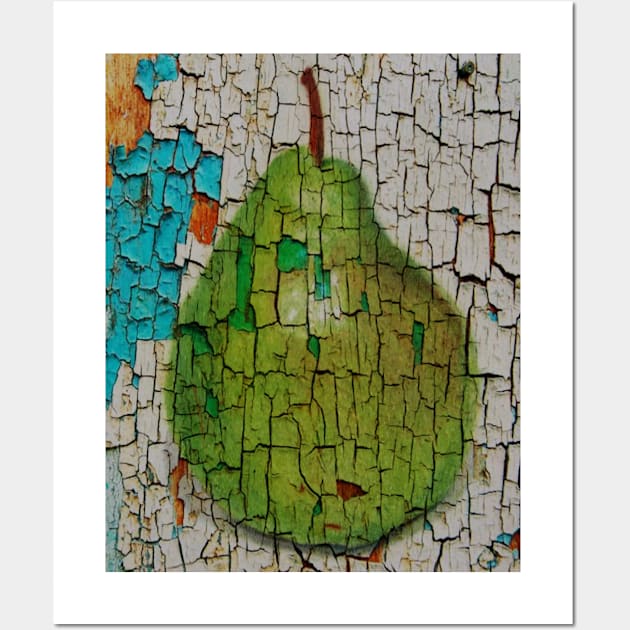 Pear Wall Art by teenamarie23art